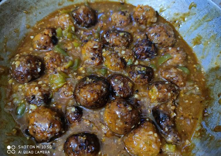 Simple Way to Make Speedy Bread Veggie Manchurian