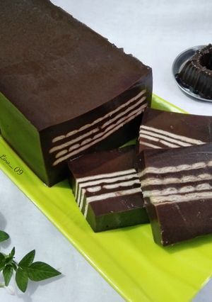 Foto resep 54. Puding Batik