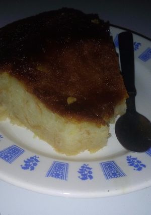 Una foto de Budín de pan
