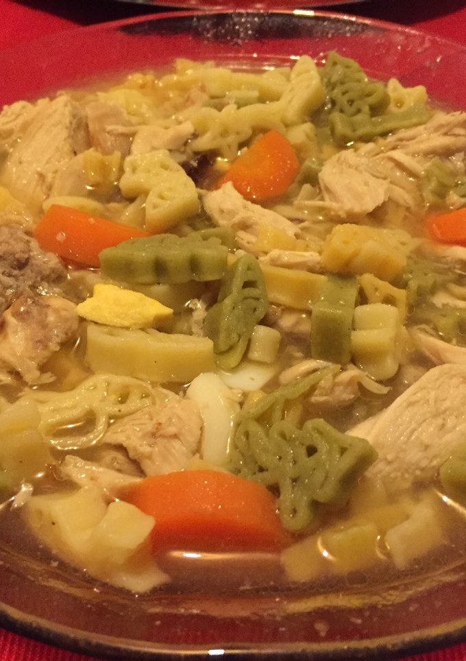 Una foto de Sopa de galets sin galets