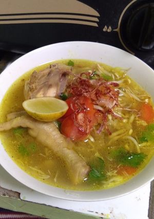 Foto resep Soto kuning ala mma aksa😊