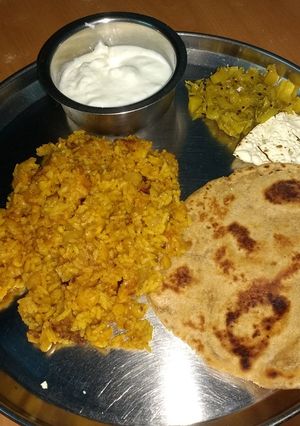 A picture of Nutritious Thali.
