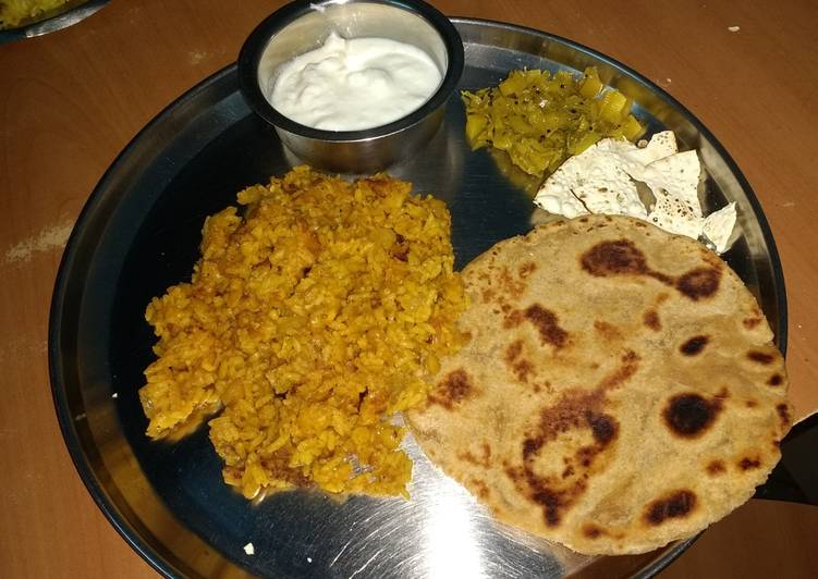 Easiest Way to Prepare Any-night-of-the-week Nutritious Thali