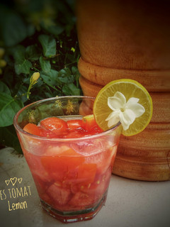 Foto resep Es Tomat Lemon Segeeer MurMer 🍅🍅🍅