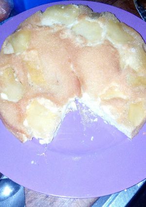 Una foto de Torta de manzana