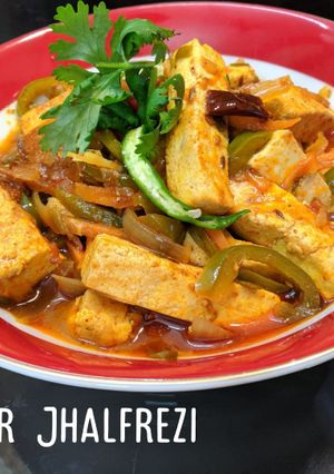 A picture of Paneer Jhalfrezi.