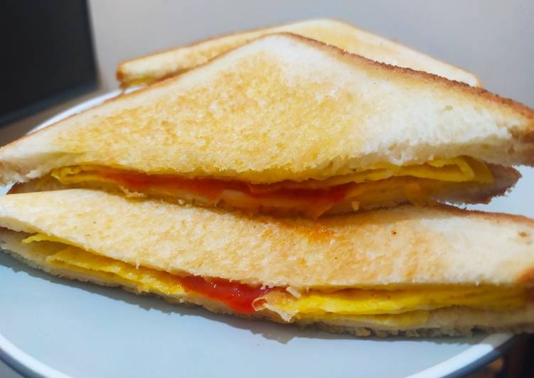 makanan Sandwich sederhana 🥪 Anti Gagal