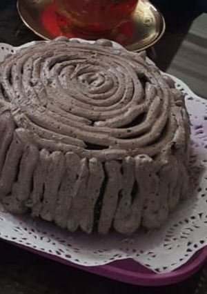 Foto resep Eggless Milo cake