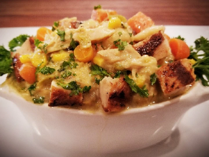 Easy Steps to Prepare Mike&amp;#39;s Green Chili Chicken &amp;amp; Dumplings With Super Stock the Delicious Can spoil the tongue