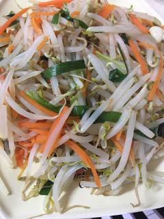炒豆芽菜 的食譜成品照片