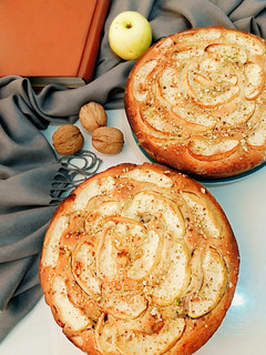 عکسی از دستور کیک سیب