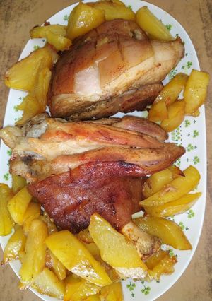 Sült csülök recept fotója