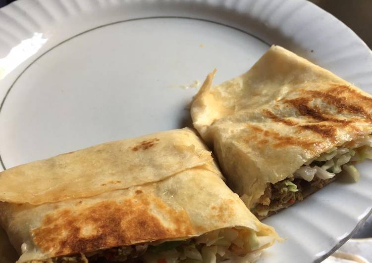 Simple Way to Make Perfect Tortilla shawarma