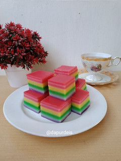 Foto resep Kue Lapis Pepe Tepung Beras