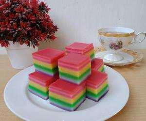 Masakan Unik Kue Lapis Pepe Tepung Beras Enak dan Sehat