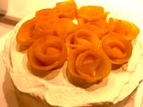 Decoration tip: Peach rose 🌹🌹