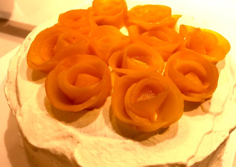 Recipe of Favorite Decoration tip: Peach rose 🌹🌹