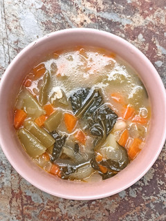Una foto de Minestrone a mi manera