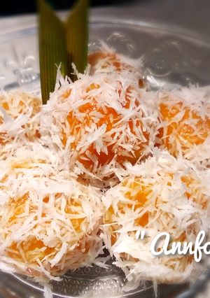 Foto resep Klepon ubi kuning sederhana