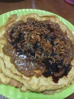 Foto resep Dadar Telur Tahu Bumbu Pecel