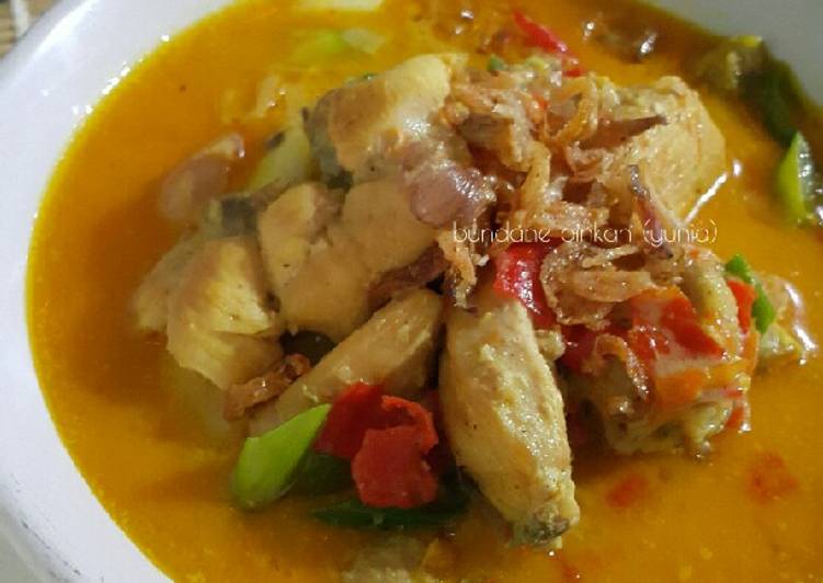 #189 Gulai ayam pedas