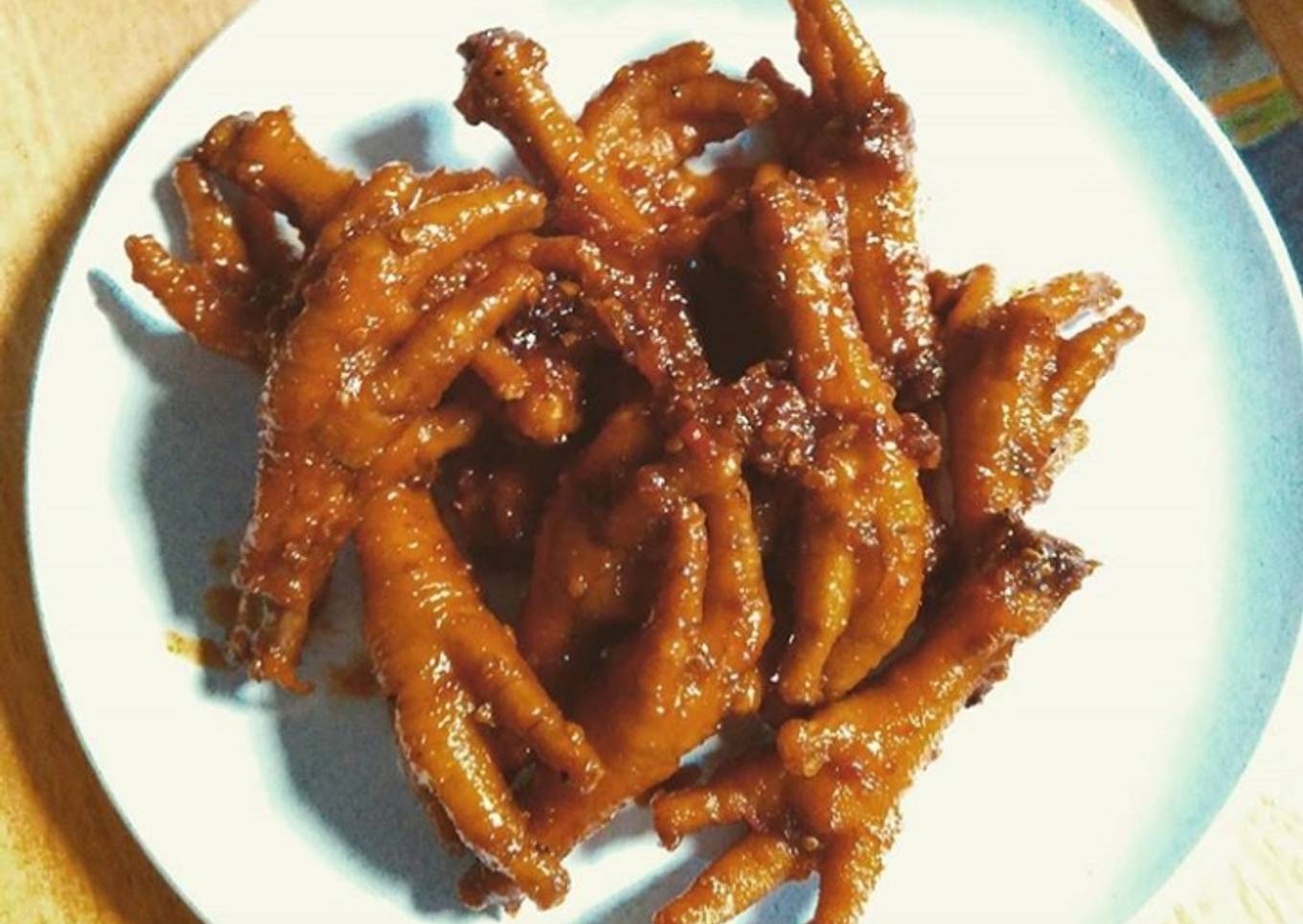 Resep Ceker bumbu kecap Anti Gagal