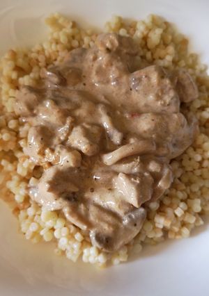 Gombás pörkölt recept fotója