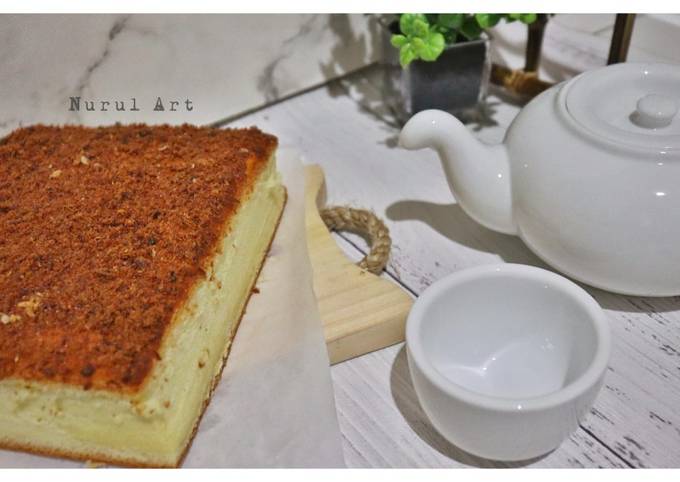 Beef Floss Castella Cake