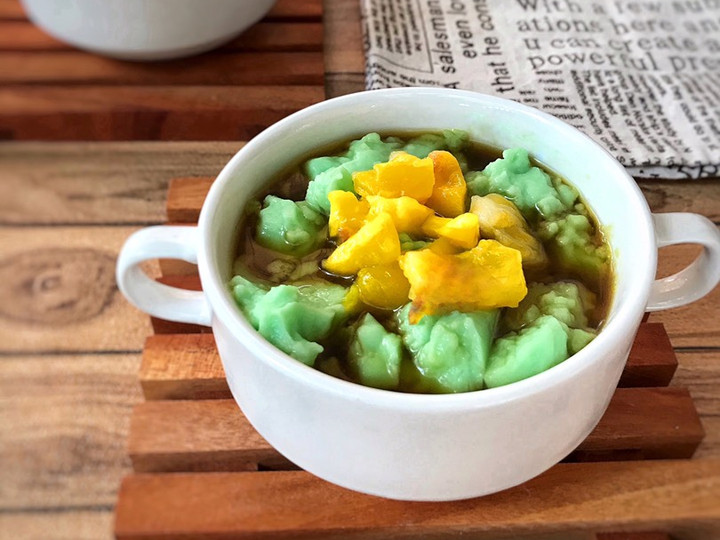 Resep Bubur Sumsum Lembut Nangka, Lezat