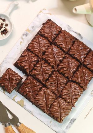 Foto resep Kladdkaka / Swedish Chocolate Cake