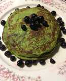 Pancakes de espinaca