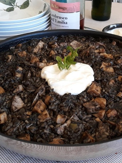 Una foto de Arroz negro