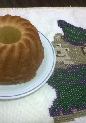 Una foto de Mini bizcocho (panqué) de naranja, fácil y sin batidora (olla de
