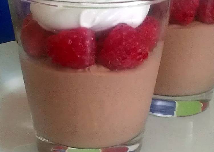 Steps to Prepare Ultimate Vickys Chocolate Mousse 2, Gluten, Dairy, Egg, Soy &amp; Nut-Free