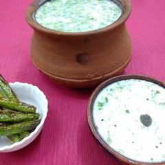 A picture of Dahi Pakhala / Fermented Rice with Curd.