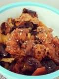 Ayam asam manis wijen