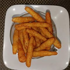 Homemade Kurkure A picture of Homemade Kurkure.