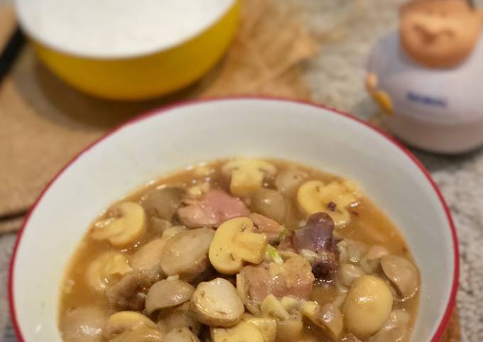 Ayam Jamur Masak Saus Tiram ala TigerKitchen