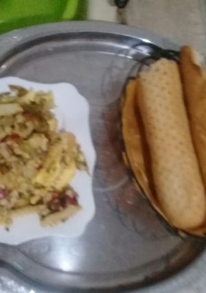 صورة لوصفة بطاطا شكشوكة