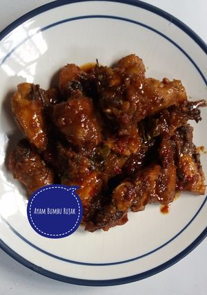 Foto resep Ayam Bumbu Rujak
