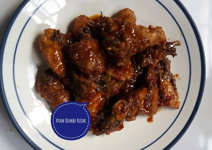 Resep Ayam Bumbu Rujak Anti Gagal