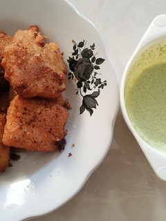 Foto resep DS8. Nugget pisang keju saus green tea