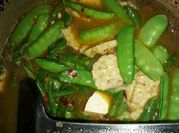 Gambar kacang kapri tempe