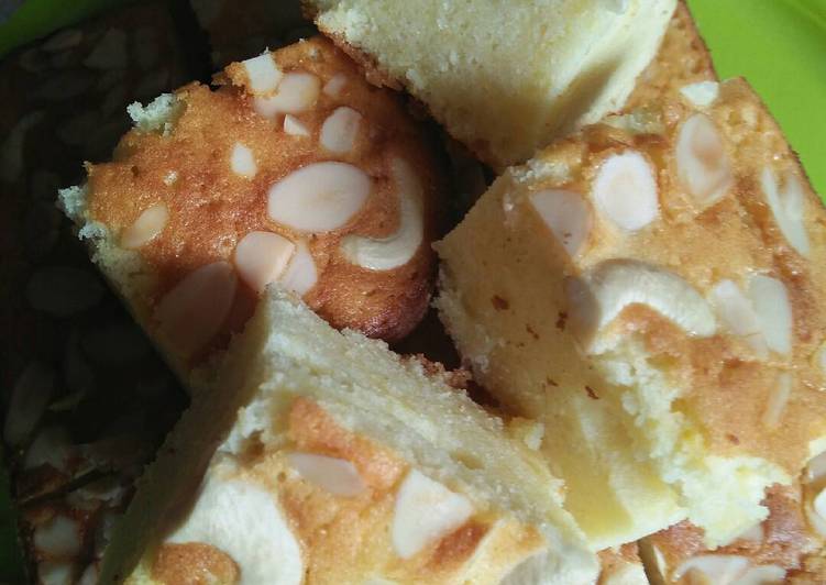 Bagaimana Menyiapkan Ogura lemon cake minim telur yang Menggugah Selera