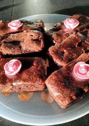 Une photo de 💝 Gâteaux au chocolat et marrons 🍫🥮