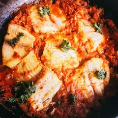 Quick Shakshuka Fish Fillet Recipe A picture of Quick Shakshuka Fish Fillet Recipe.