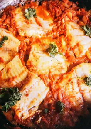 A picture of Quick Shakshuka Fish Fillet Recipe.