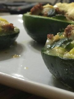 Una foto de Zapallitos rellenos
