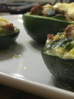 Una foto de Zapallitos rellenos