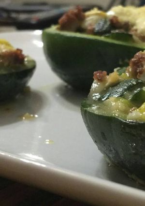 Una foto de Zapallitos rellenos
